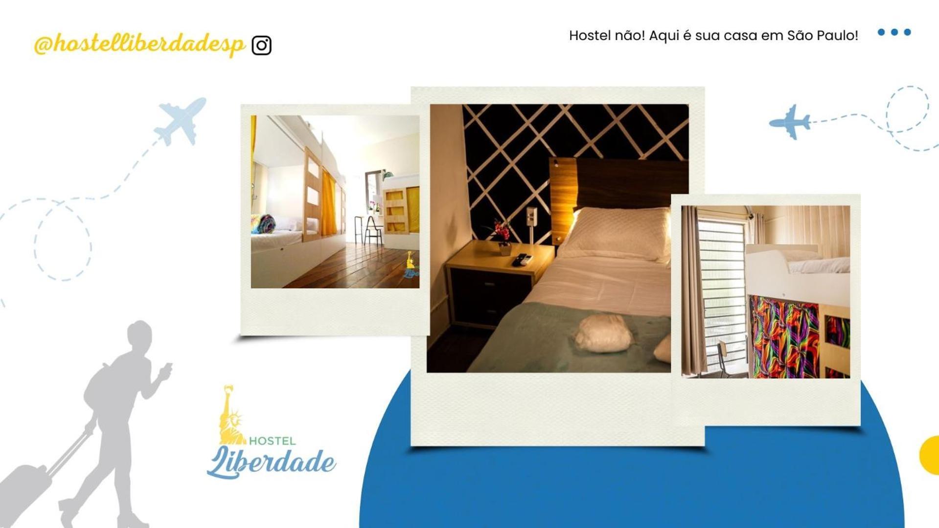 Hostel Liberdade São Paulo Exteriör bild